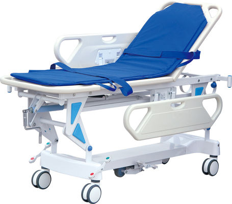 High quality bed medical ambulance transportation stretchers trolley a wheeled stretcher used to transport patients