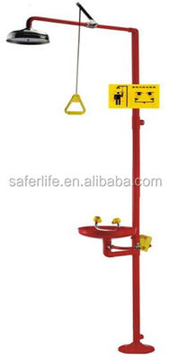 Wholesale EYE WASHER  stainless steel emergency safety shower and eye wash station