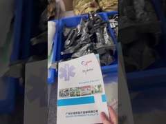 علبة الإنقاذ ميني علبة الإسعافات الأولية حقيبة نايلون مع سلسلة مفاتيح الحياة مع حلقة مفاتيح